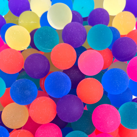 Мячи прыгуны 25 мм Неон (100 шт/уп)