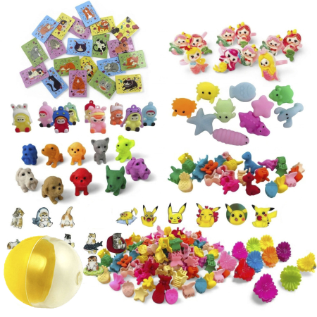 Игрушки в капсулах 34х30 мм Топмикс 250 шт/уп