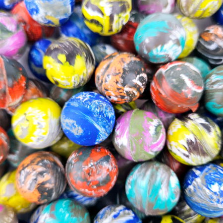 Мячи прыгуны 25 мм Шторм 100 шт/уп