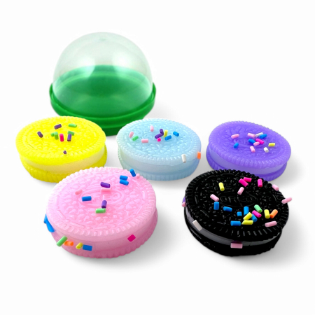 Игрушки в капсулах 45 мм Печенье 100 шт/уп