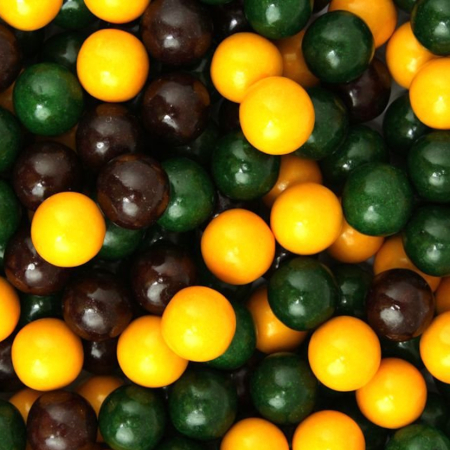 RUSGUM Шипучий ананас (с шипучим центром) 24 мм 7*180 штук