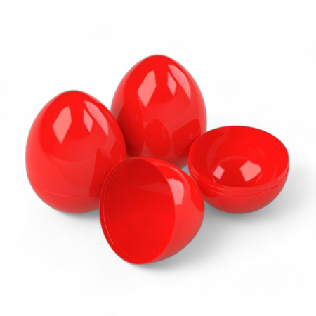 Капсула "Яйцо" красное 70х93мм