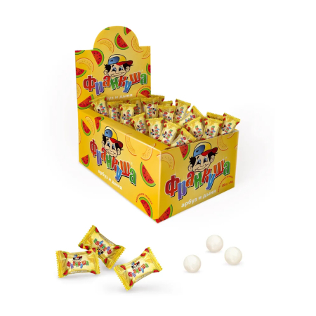 Жев. резинка Франкуша Арбуз-дыня  (1*12*100) шоу-бокс