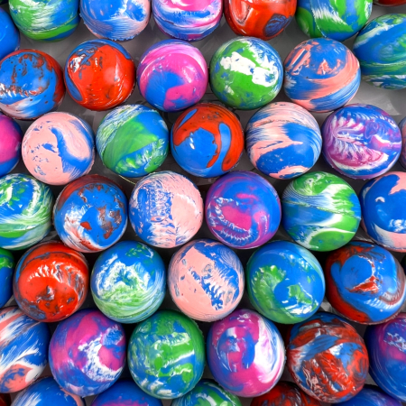 Мячи прыгуны 25 мм Морской бриз (100 шт/уп)