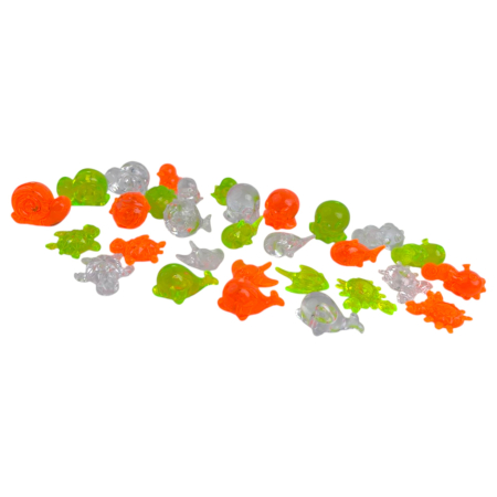 Игрушка Колпачок на карандаш "Океанариум прозрачный" 200 шт/уп