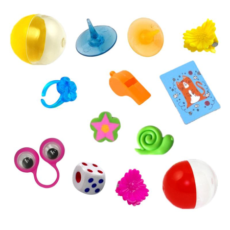 Игрушки в капсулах 34х30 мм Умный Выбор 250 шт/уп