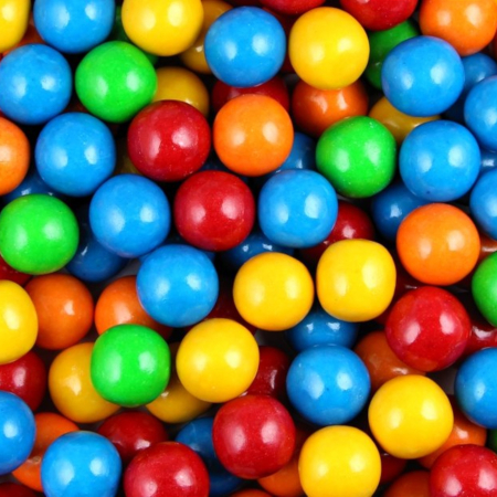 RUSGUM "Гром и молния" (с шипучим центром) Ø24 мм. 7*180 штук