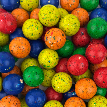 Мячи прыгуны 25 мм Цветной Асфальт, 100 шт/уп