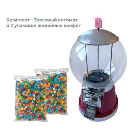 Набор Торговый автомат КР Конфетница M&Msmall/10/VM + желейные конфеты