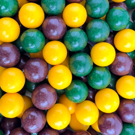 RUSGUM Шипучий ананас (с шипучим центром) 22 мм 8*200 штук