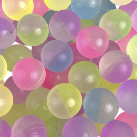 Мячи прыгуны 25 мм Акварель (100 шт/уп)