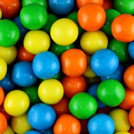 RUSGUM Цитрусовый лед 22 мм. 8*200 штук