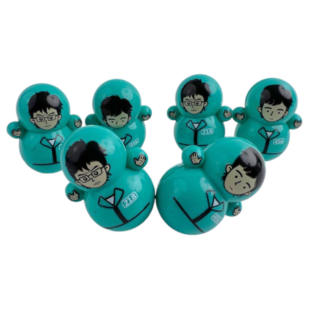 Игрушка "Корейские неваляшки" 500 шт/уп