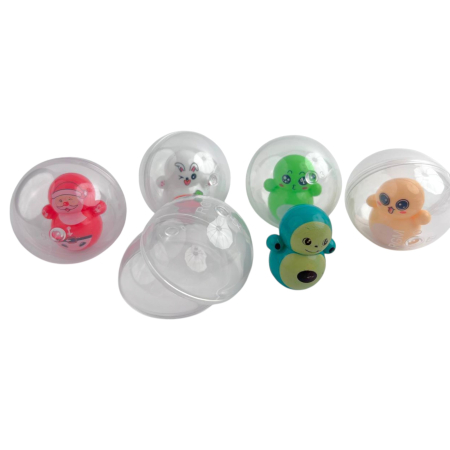 Игрушки в капсулах 48 мм Неваляшка 100 шт/уп