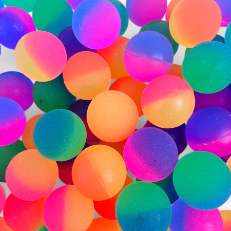 Мячи прыгуны 25 мм "Неон половинки" 100 шт