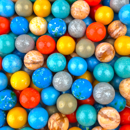 RUSGUM "Солнце и Планеты Солнечной системы"  Ø22 мм, 8*200 штук