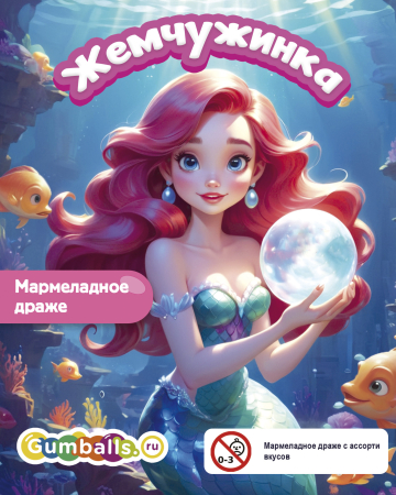 Дисплей для витрины ТА Small Жемчужинки Мармеладное драже вар.2