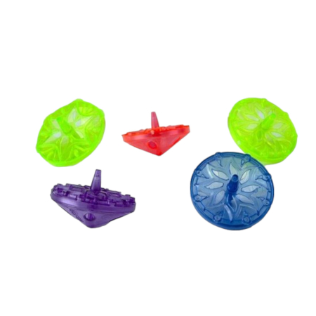 Игрушка Волчок прозрачный 100 шт/уп