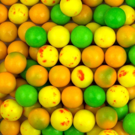 RUSGUM Бананас 24 мм (с шипучим центром) 7*180 штук