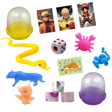 Игрушки в капсулах 28 мм Супермикс 250 шт/уп