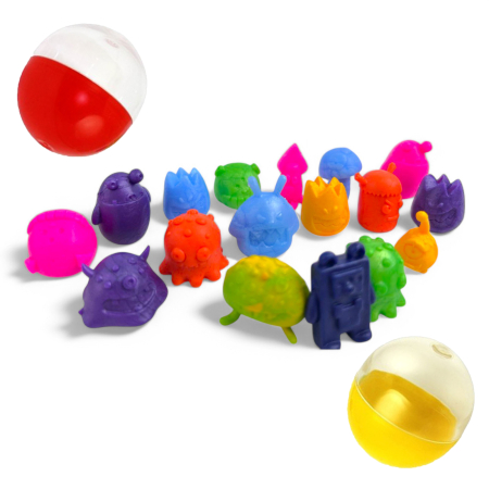 Игрушки в капсулах 34х30 мм Марсиане 250 шт/уп