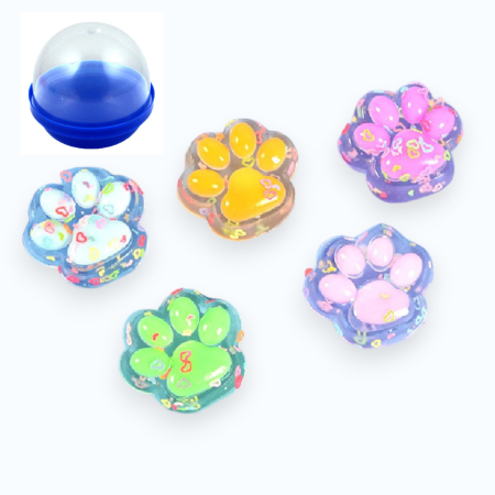 Игрушки в капсулах 45 мм Лапки 100 шт/уп