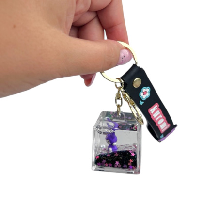 Брелок-игрушка с гелем и блестками, в ассортименте, 12 шт/уп