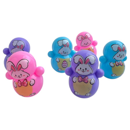 Игрушка "Кролики неваляшки" 500 шт/уп