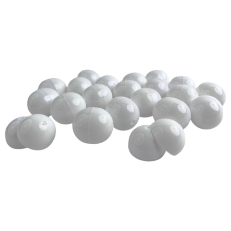 Капсула 34х30 мм ЦВЕТНЫЕ (белые)