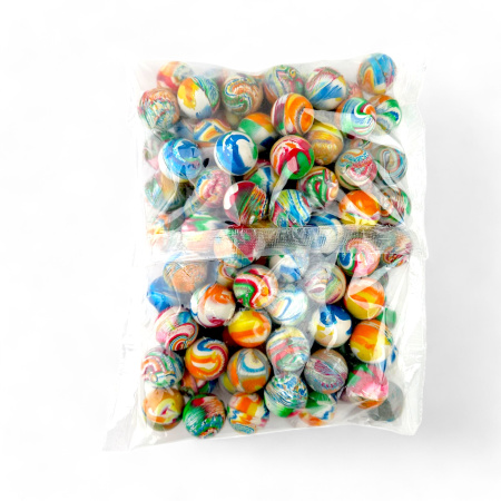 Мячи прыгуны 25 мм Стихия, 100 шт/уп