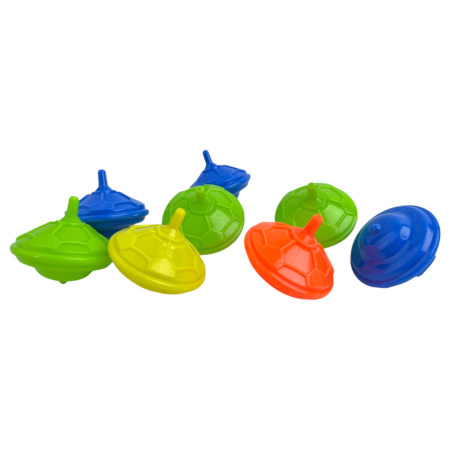 Игрушка Волчок цветной 100 шт/уп