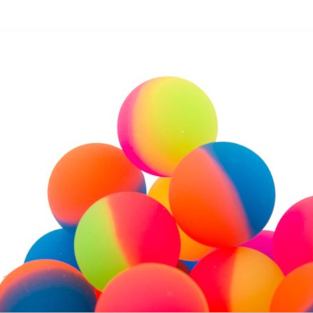 Мячи прыгуны 32 мм Цветной лед