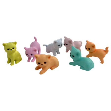 Игрушка "Разноцветные котята" 2110G (200 шт/упак)