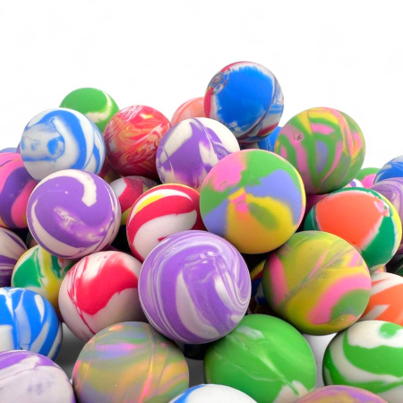 Мячи прыгуны 25 мм "Цветной градиент" 100 шт