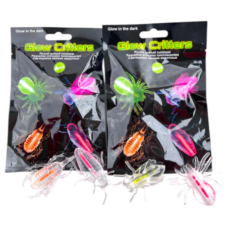 Игрушка Жуки 4 шт/уп (в пакете)