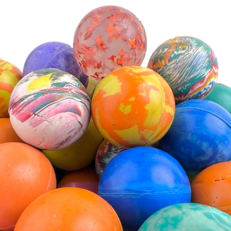 Мячи прыгуны 32 мм Супермикс Эконом, 50 шт/уп