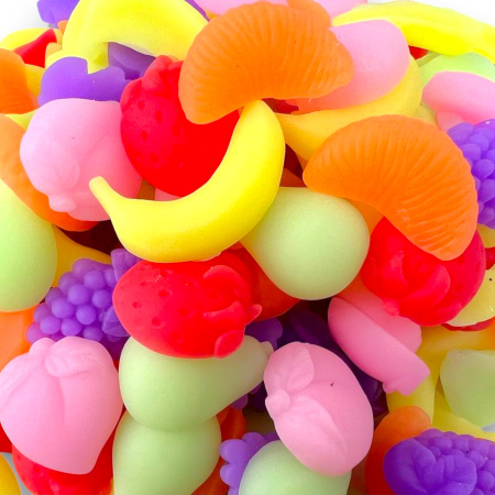 Игрушки в капсулах 28 мм Фруктики-мини 250 шт/уп 