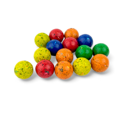 Мячи прыгуны 25 мм Цветной Асфальт, 100 шт/уп
