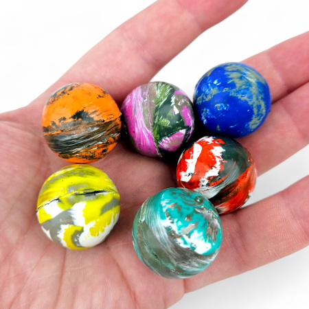 Мячи прыгуны 25 мм Шторм 100 шт/уп