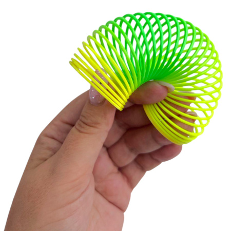 Игрушка-пружинка Радуга 3 в 1, мультицвет, 12 шт/уп