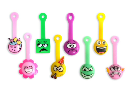 Игрушки в капсулах 34х30 мм Эмоджи 250 шт/уп