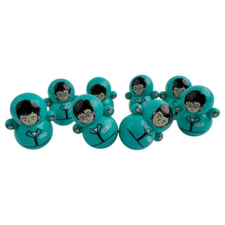Игрушка "Корейские неваляшки" 500 шт/уп