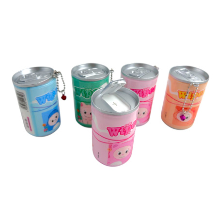 Банка-сюрприз (влажные салфетки), цвета в ассортименте, 12 шт/уп