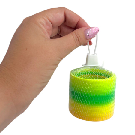 Игрушка-пружинка Радуга 3 в 1, мультицвет, 12 шт/уп