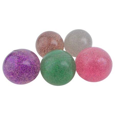 Мячи попрыгунчики Самоцветы 45мм, набор 5 шт.