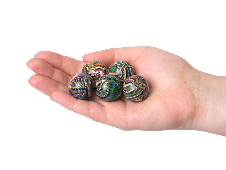 Мячи прыгуны 25 мм Калейдоскоп