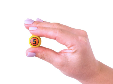 RUSGUM Бильярд с рисунком 24 мм 7*180 штук