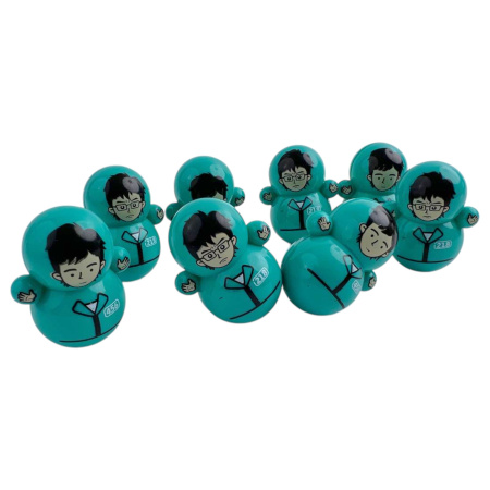 Игрушка "Корейские неваляшки" 500 шт/уп
