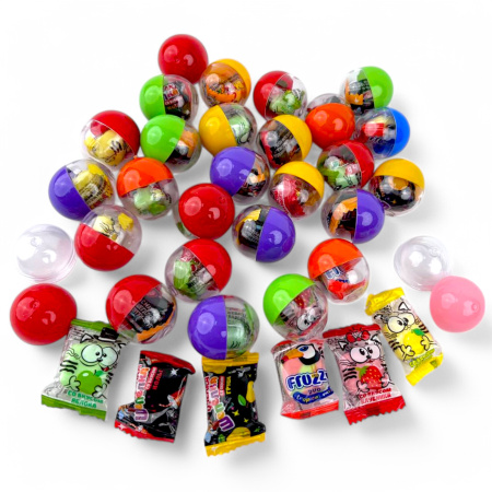 Микс конфет в капсулах 34х30 мм 250 шт/уп