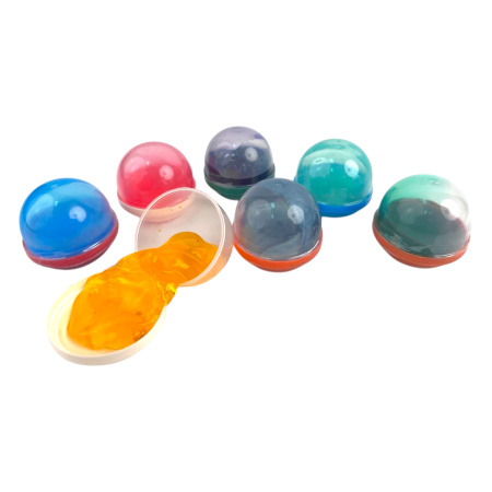 Набор Слайм с блестками в капсуле 45мм 50 шт/уп